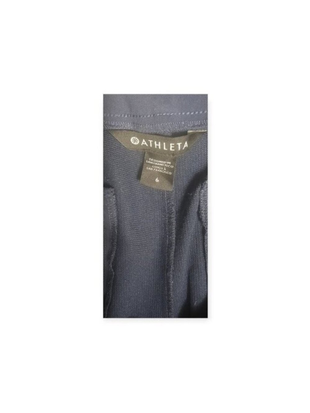 Athleta Wander Hybrid Cargo Pants - Women's 6 - Blue Nylon Blend - Picture 10 of 12
